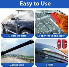 Car Windshield Cleaner Removes Dirt Glass Polishing Agent